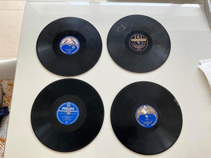 Lot  van 4 bakelieten elpee’s 78  toeren, Cd's en Dvd's, Vinyl | Overige Vinyl, Ophalen of Verzenden