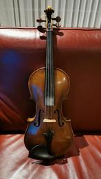Oude viool met koffer en strijkstok, Muziek en Instrumenten, Ophalen of Verzenden, Gebruikt, Viool, Met koffer