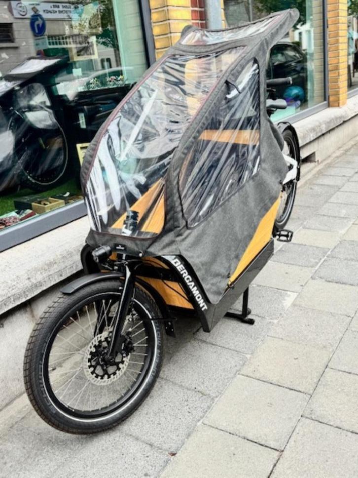nieuwe bakfiets bergamont met riem, enviolo automatisch, Fietsen en Brommers, Fietsen | Bakfietsen, Nieuw, Overige merken, 2 kinderen