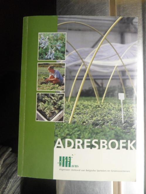 adresboek belgische siertelers en groenvoorzieners, Boeken, Wonen en Tuinieren, Ophalen of Verzenden