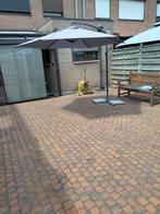 Zweefparasol met voet, Tuin en Terras, Parasols, Ophalen, Gebruikt, 1 tot 2 meter, Zweefparasol