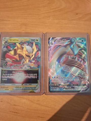 Giratina vstar & lapras vmax beschikbaar voor biedingen