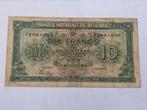 België 10 frank of 2 belgas 1943, Postzegels en Munten, Bankbiljetten | België, Los biljet