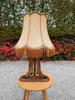 Vintage tafellamp taxidermie ree, Ophalen of Verzenden, Zo goed als nieuw