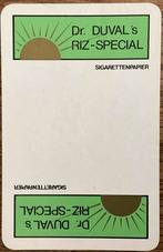 Strooier Dr DUVAL’s RIZ-SPECIAL sigarettenpapier, Ophalen of Verzenden, Zo goed als nieuw, Speelkaart(en)