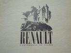 oldtimer ‎RENAULT chateau de ‎Fontainebleau MORIN-JEAN guide, Verzamelen, Ophalen of Verzenden