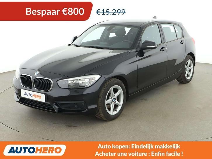 BMW 1 Serie 118 118i (année de construction 2019), Autos, BMW, Achat, Série 1, ABS, Airbags, Air conditionné, Bluetooth, Ordinateur de bord