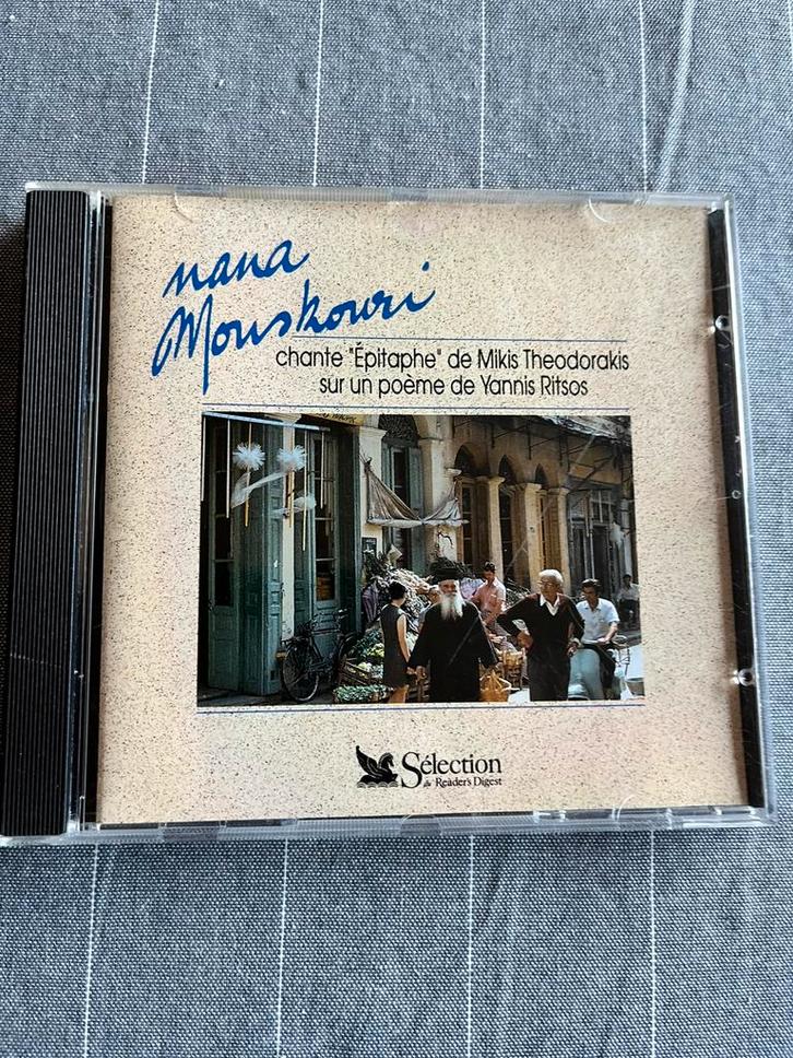 Nana Mouskouri zingt "Épitaphe”, Cd's en Dvd's, Cd's | Wereldmuziek, Zo goed als nieuw, Ophalen of Verzenden