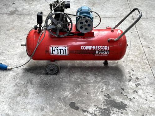 compressor fini, Doe-het-zelf en Bouw, Compressors, Ophalen
