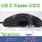 W203 tellerklok Mercedes C Klasse 2006 combi instrument klok, Auto-onderdelen, Ophalen of Verzenden, Gebruikt