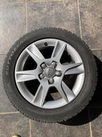 Audi velgen met winterbanden 205/55 R16, Ophalen, Gebruikt, Velg(en), Winterbanden