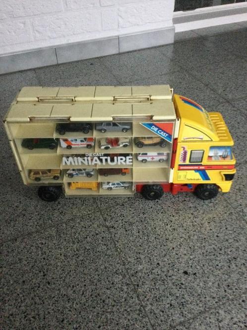 Vintage Hot Wheels, Matchbox auto Truckdraagtas, Enfants & Bébés, Jouets | Véhicules en jouets, Utilisé, Enlèvement ou Envoi