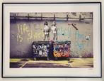 BANKSY: XXL-lithografie (56 bij 76 cm). Met COA, Antiek en Kunst, Ophalen of Verzenden
