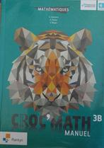 Livre - CROC'MATH 3B - Manuel - Plantyn, Ophalen, ASO, Plantyn, Zo goed als nieuw