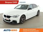 BMW 3 Serie 330 330e M Sport (bj 2017, automaat), Auto's, Gebruikt, Zwart, Wit, Leder