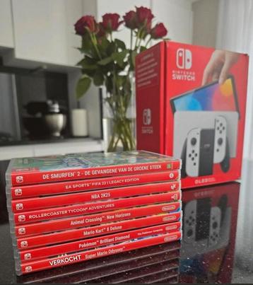 Nintendo Switch games beschikbaar voor biedingen