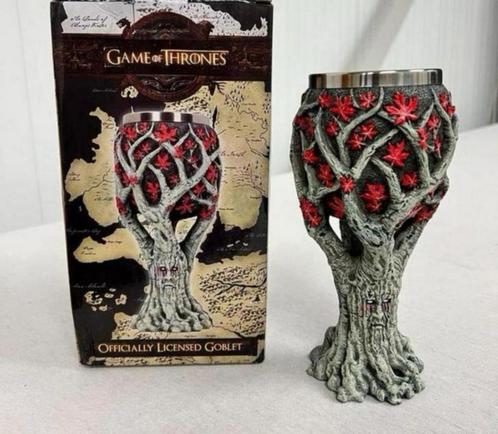 Gobelet Game of Thrones Weirwood Tree 17,5 cm GOT Nemesis, Collections, Cinéma & Télévision, Neuf, Enlèvement ou Envoi