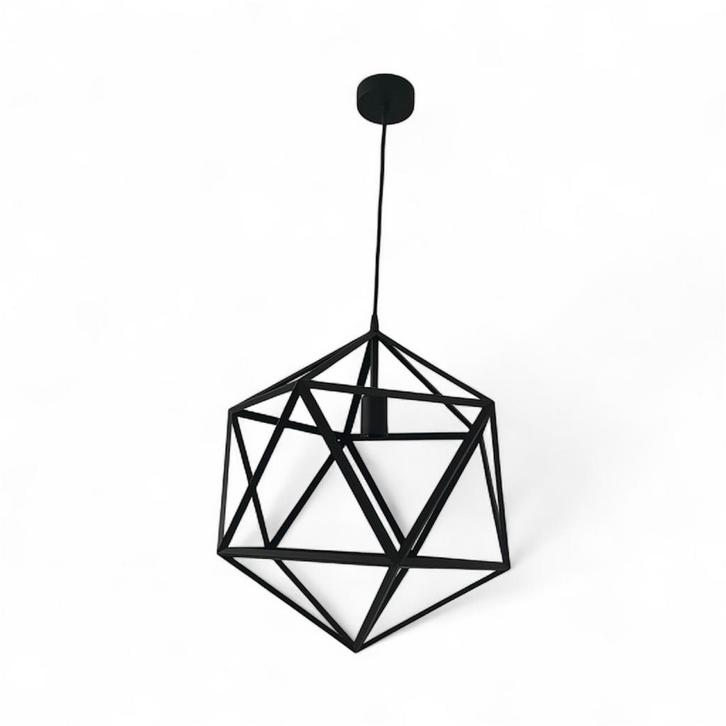 Design hanglamp EGLO Embleton, Huis en Inrichting, Lampen | Hanglampen, Zo goed als nieuw, 50 tot 75 cm, Metaal, Verzenden