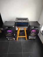 Superbe chaîne hifi Sony shake x3d 2300watts!!!, TV, Hi-fi & Vidéo, Chaîne Hi-fi, Enlèvement ou Envoi, Comme neuf, Haut-parleurs