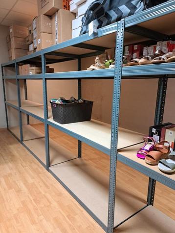 winkelrekken/magazijnrekken beschikbaar voor biedingen
