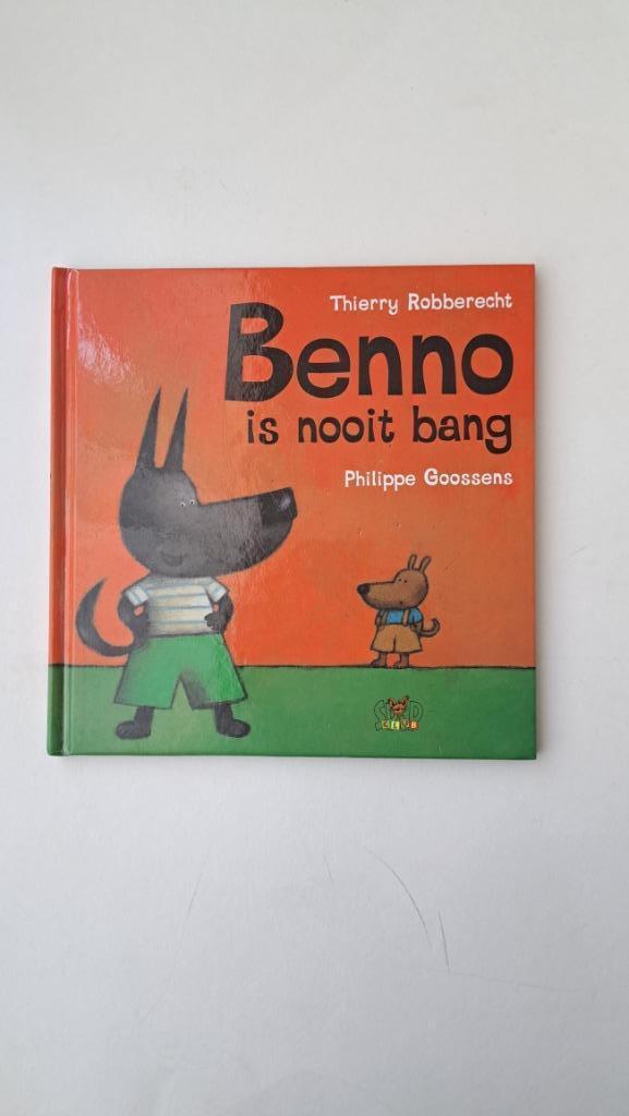 Benno is nooit bang kinderboek, Boeken, Kinderboeken | Kleuters, Gelezen, Fictie algemeen, Jongen of Meisje, Voorleesboek, Ophalen of Verzenden