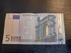 2002 Spanje 5 euro oude type Trichet code M006C4, Postzegels en Munten, Bankbiljetten | Europa | Eurobiljetten, Los biljet, Spanje