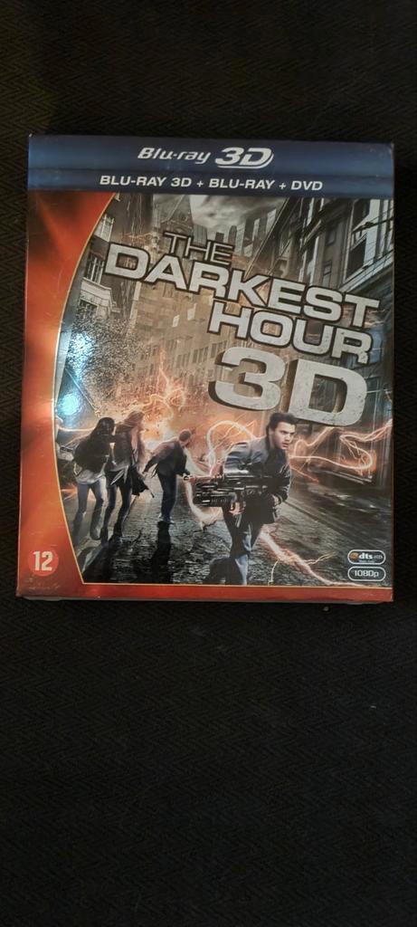 The Darkest Hour 3D blu ray NL FR, Cd's en Dvd's, Blu-ray, Zo goed als nieuw, Actie, 3D, Ophalen of Verzenden