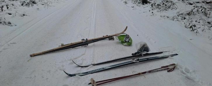 2 paires de ski de fond "Kneissl"+ 2 paires de bâtons"Kneiss, Sports & Fitness, Ski & Ski de fond, Chaussures, Rossignol, Enlèvement