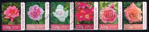 Timbres du Luxembourg - K 2767 - roses, Timbres & Monnaies, Timbres | Europe | Autre, Affranchi, Luxembourg, Enlèvement ou Envoi