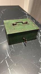 Antieke kluis / lockbox, Enlèvement, Comme neuf