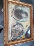 Foto soldaat in kader, Verzamelen, Ophalen of Verzenden, Foto