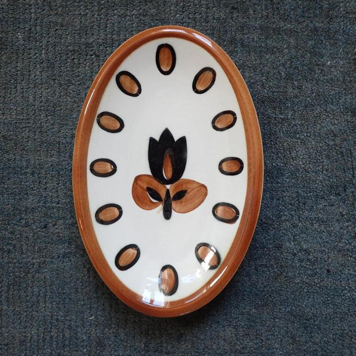 Boch Menuet Kimono serveerschaaltje, Antiek en Kunst, Antiek | Servies los, Ophalen of Verzenden