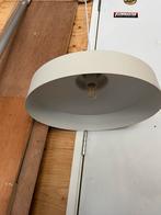 Hanglamp wit met houten accent, Ophalen, Gebruikt, Metaal, 50 tot 75 cm