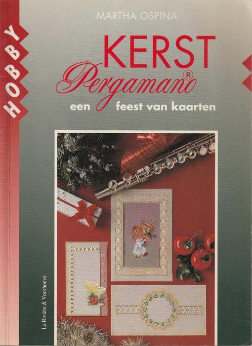 Kerst Pergamano - een feest van kaarten, Hobby en Vrije tijd, Kaarten | Zelf maken, Zo goed als nieuw, Kerst, Ophalen of Verzenden