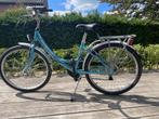 Blauwe meisjesfiets, Fietsen en Brommers, Ophalen, Minerva, Handrem, Gebruikt