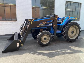 Iseki Landhope met frontlader - garantie - MICROTRACTORS.COM beschikbaar voor biedingen