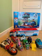 Paw patrol set vrachtwagen uitkijktoren 10 autos, Kinderen en Baby's, Speelgoed |Speelgoedvoertuigen, Ophalen, Zo goed als nieuw