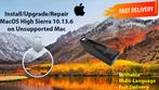 macOS High Sierra 10.13.6 USB voor niet ondersteunde Mac!, Nieuw, MacOS, Verzenden