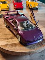 Lamborghini Diablo 1/18 Burago, Ophalen of Verzenden, Zo goed als nieuw, Burago