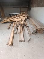 Lot hout balken en planken, Doe-het-zelf en Bouw, Hout en Planken, Ophalen, Zo goed als nieuw