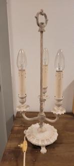 antiek lampstatief/koper en brons, Ophalen of Verzenden