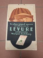 Panneau publicitaire ancien boulanger Levure Liebling, Enlèvement ou Envoi, Utilisé, Panneau publicitaire