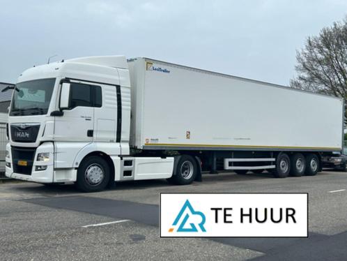 MAN TGX + Leci trailer te huur / €750 per week!!, Auto's, Vrachtwagens, Particulier, Cruise Control, MAN, Diesel, Euro 6, Automaat