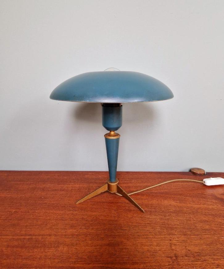 Philips-statieflamp, model Bijou, ontwerp van Louis Kalff, Antiek en Kunst, Antiek | Verlichting, Ophalen of Verzenden