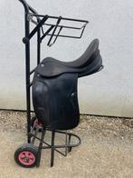 Te koop: Prestige Optimax dressuurzadel, Dieren en Toebehoren, Paarden en Pony's | Zadels, Ophalen, Zo goed als nieuw, Dressuur