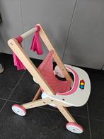 Houten poppenwagen, Ophalen