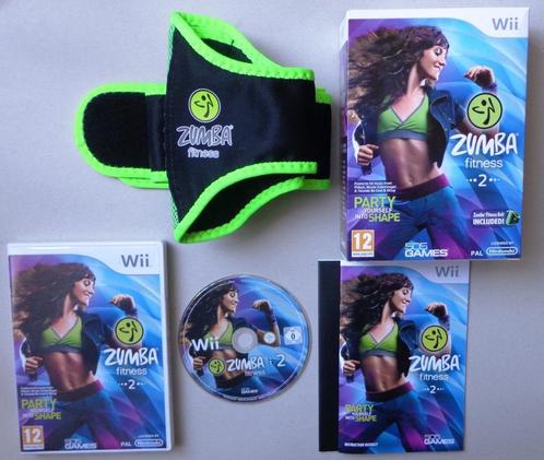 Zumba Fitness 2 + Riem voor de Nintendo Wii Compleet, Games en Spelcomputers, Games | Nintendo Wii, Zo goed als nieuw, Ophalen of Verzenden