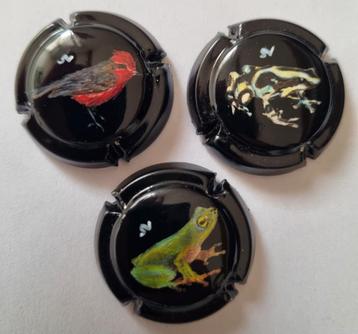 3 capsules de champagne PALM  beschikbaar voor biedingen