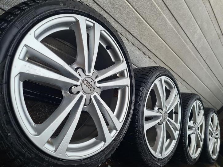 Orig. 18 inch Audi A3 S3 TT A4 S4 B6 B7 velgen winterbanden, Auto-onderdelen, Banden en Velgen, Banden en Velgen, Winterbanden