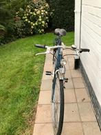 Blauwe Herenfiets, Fietsen en Brommers, Ophalen, Gebruikt